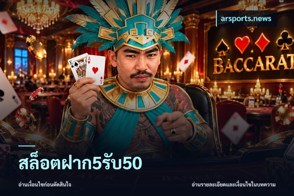 สล็อตฝาก5รับ50